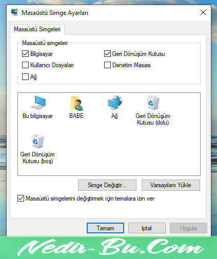Windows-10-Masaüstü-Bilgisayar-Simgesi-ekleme-getirme