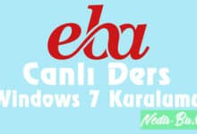 Eba-Canlı-Ders-Windows-7-de-Kurulum-Ve-Kullanımı