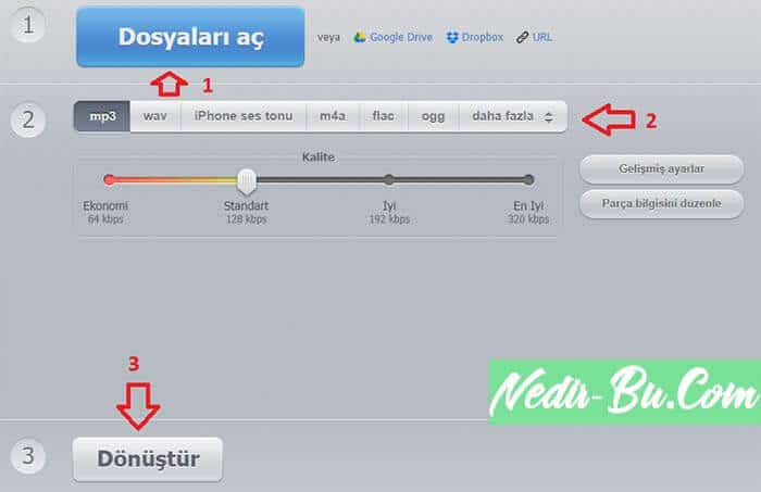 Müzik-(-Ses-)-Dosyasının-Türünü-Değiştirme