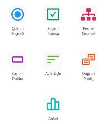 quiz-soru-tipleri