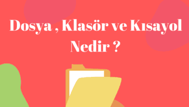 Dosya-ve-Klasor-nedir-Kisayol-Nedir-Bilisim-Dersi