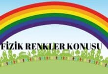 Fizik Renkler Konusu Nedir