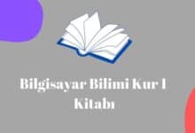 bilgisayar bilimi kur 1 kitap PDF